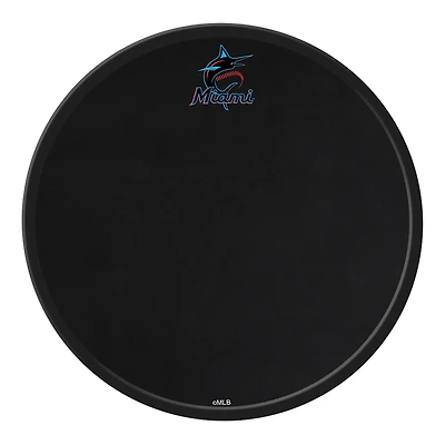 Miami Marlins 17.5" Modern Disc Chalkboard