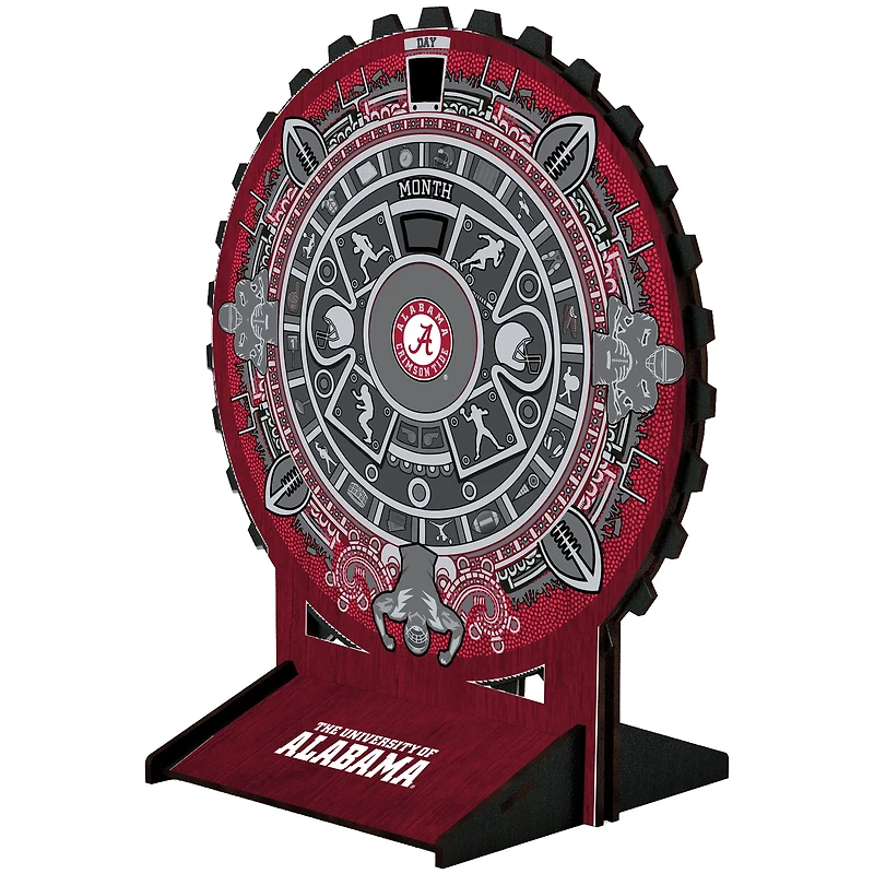 Alabama Crimson Tide Aztec Circle Desk Calendar