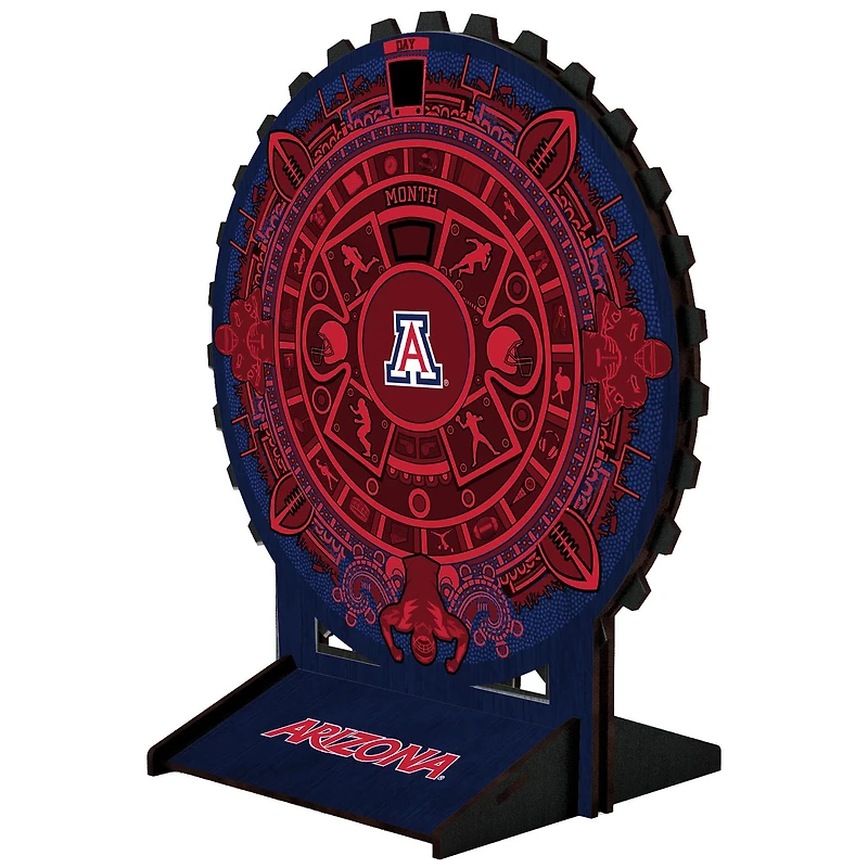 Arizona Wildcats Aztec Circle Desk Calendar