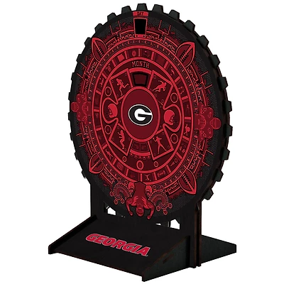 Georgia Bulldogs Aztec Circle Desk Calendar