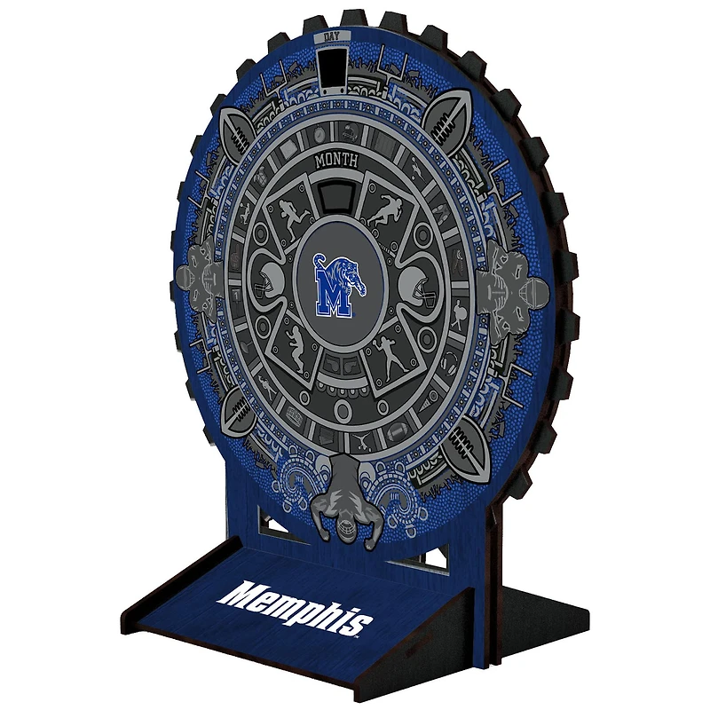 Memphis Tigers Aztec Circle Desk Calendar