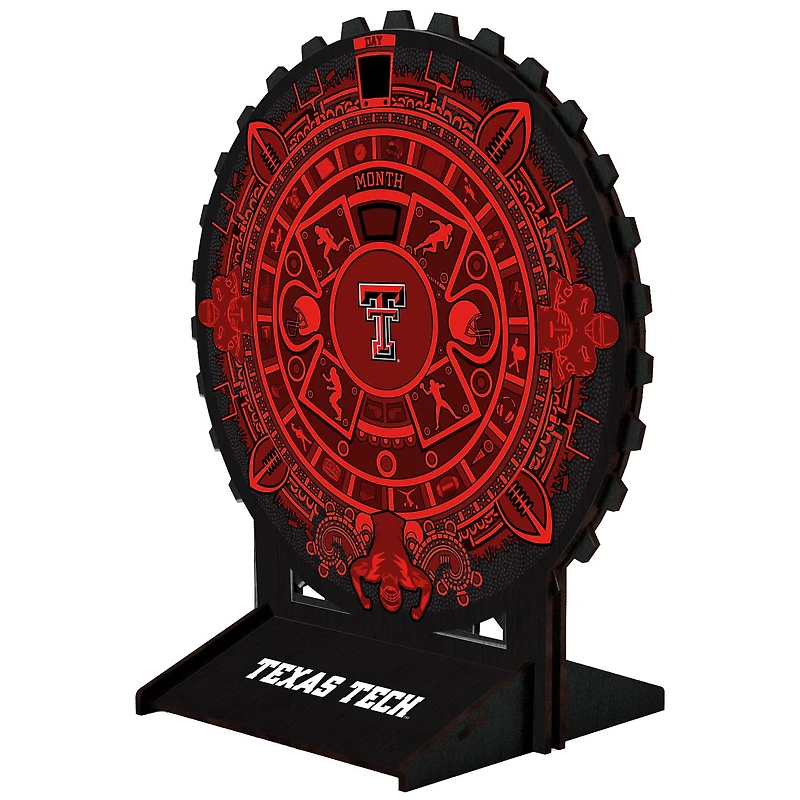 Texas Tech Red Raiders Aztec Circle Desk Calendar
