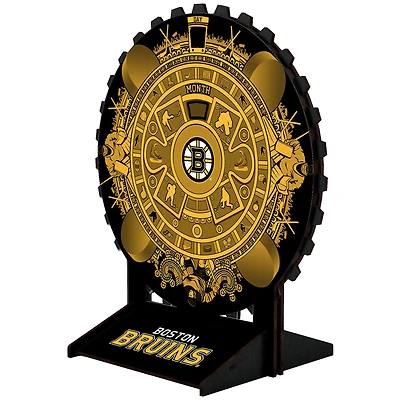 Boston Bruins Aztec Circle Desk Calendar