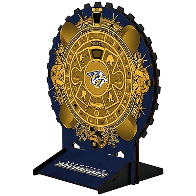 Nashville Predators Aztec Circle Desk Calendar