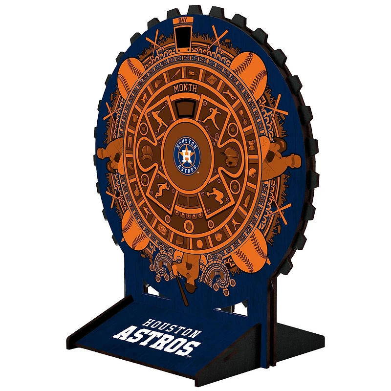 Houston Astros Aztec Circle Desk Calendar