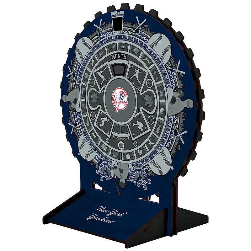 New York Yankees Aztec Circle Desk Calendar