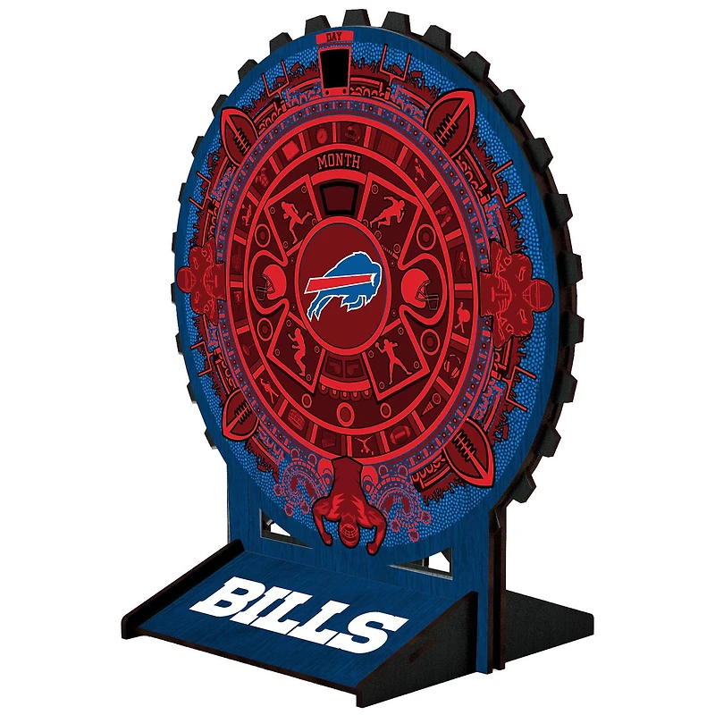 Buffalo Bills Aztec Circle Desk Calendar