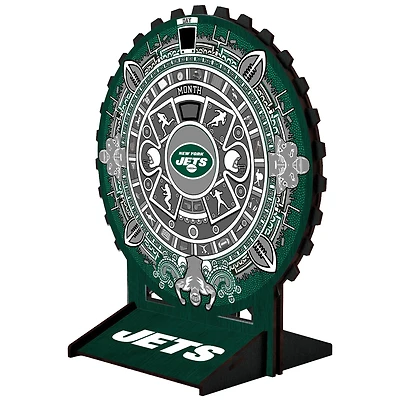 New York Jets Aztec Circle Desk Calendar