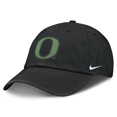 Men's Nike Black Oregon Ducks Club Dri-FIT Adjustable Hat