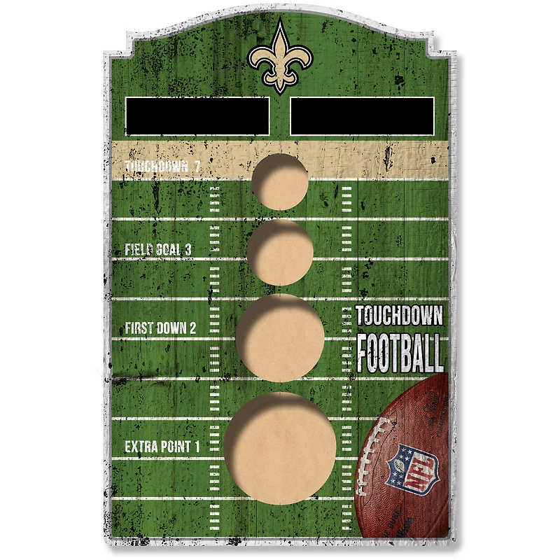 New Orleans Saints Bean Bag Toss Set