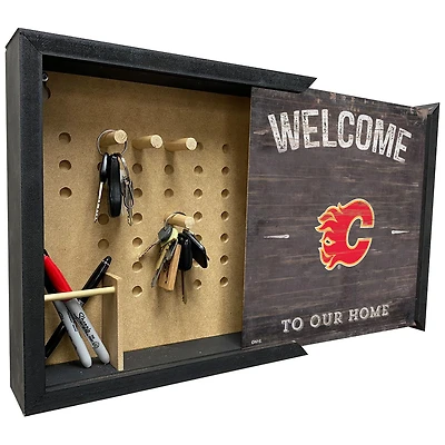 Calgary Flames 12" x 12" Concealment Case