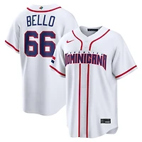 Men's Nike Brayan Bello White Dominican Republic Baseball 2026 World Baseball Classic Home Stadium Jersey