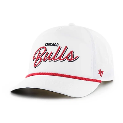 Men's '47 White Chicago Bulls Fairway Hitch brrr Adjustable Hat