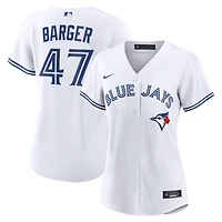 Women's Nike Addison Barger White Toronto Blue Jays Home Replica Jersey
