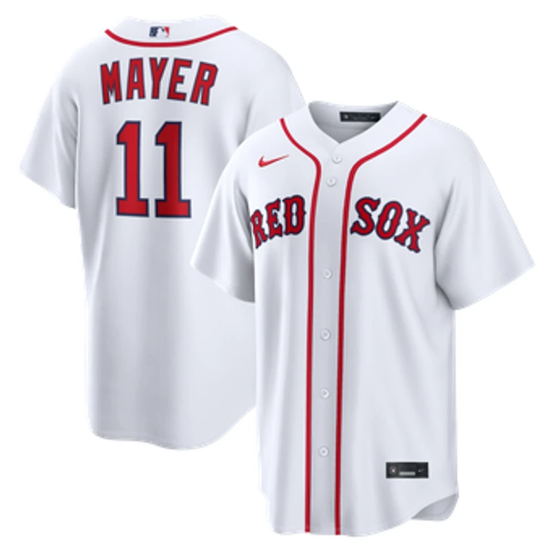 Men's Nike Marcelo Mayer White Boston Red Sox Home Replica Jersey
