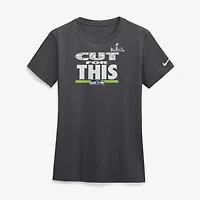 Women's Nike  Anthracite Seattle Seahawks Super Bowl LX Champions Parade T-Shirt