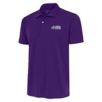 Men's Antigua  Purple Fort Myers Mighty Mussels Tribute Polo
