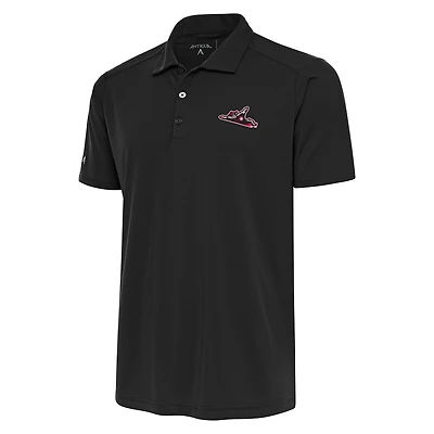 Men's Antigua  Gray Richmond Flying Squirrels Tribute Polo