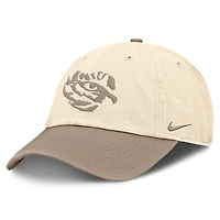 Men's Nike Natural/Khaki LSU Tigers Two-Tone Club Adjustable Hat