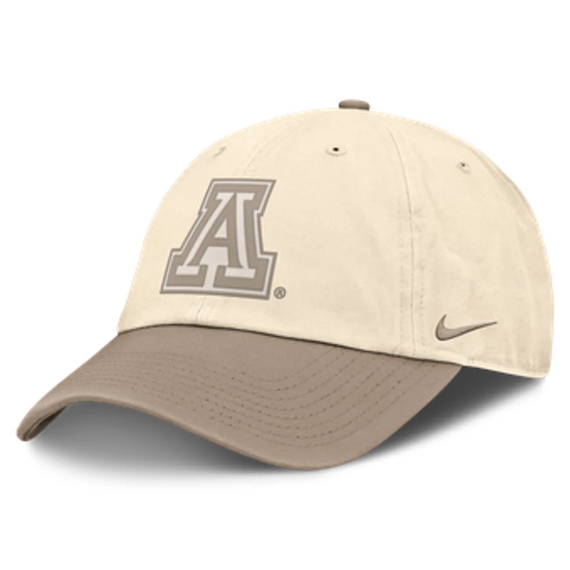Men's Nike Natural/Khaki Arizona Wildcats Two-Tone Club Adjustable Hat
