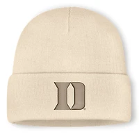 Men's Nike Natural Duke Blue Devils Utility Cuffed Knit Hat