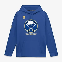 Men's Fanatics Royal Buffalo Sabres 2026 Stanley Cup Playoffs Authentic Pro Rink Fly Fleece Hoodie