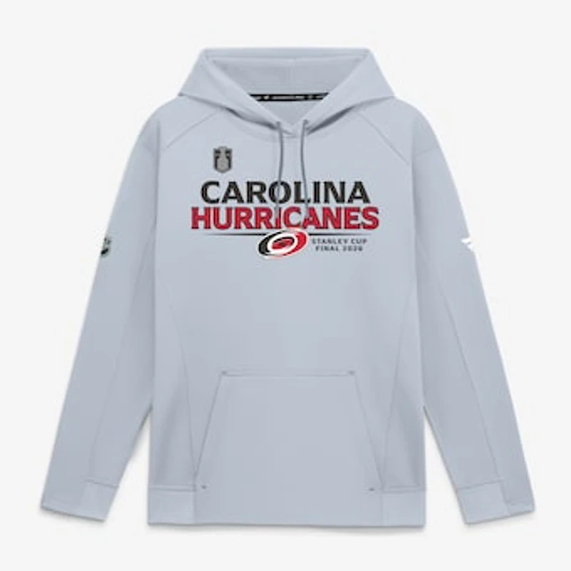 Men's Fanatics Gray Carolina Hurricanes 2026 Stanley Cup Final Authentic Pro Hoodie