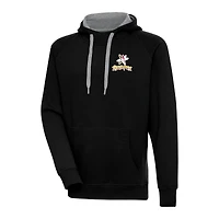 Men's Antigua  Black Albuquerque Isotopes Victory Pullover Hoodie