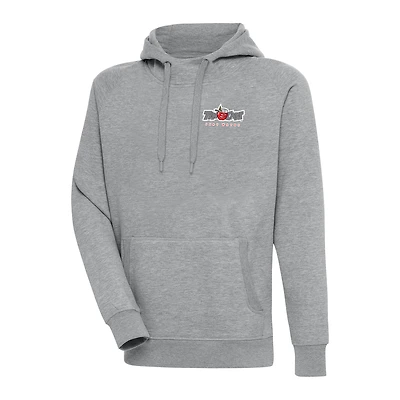 Men's Antigua  Heather Gray Fort Wayne TinCaps Victory Pullover Hoodie