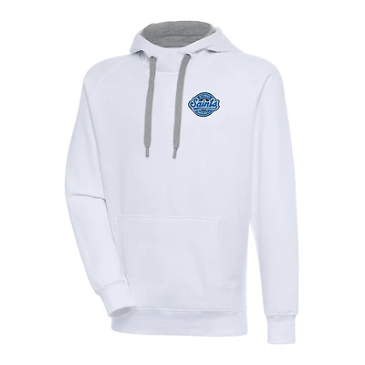 Men's Antigua  White St. Paul Saints Victory Pullover Hoodie