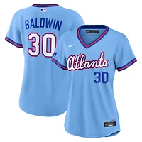 Women's Nike Drake Baldwin Powder Blue Atlanta Braves 2026 City Connect Stadium Jersey