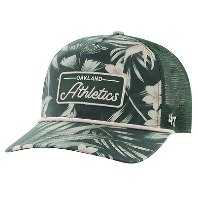 Men's '47 Green Athletics Tropicalia Trucker Hitch Adjustable Hat