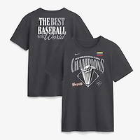 Men's Nike  Charcoal Venezuela Baseball 2026 World Baseball Classic Champions Locker Room T-Shirt