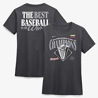 Women's Nike  Anthracite Venezuela Baseball 2026 World Baseball Classic Champions Locker Room T-Shirt