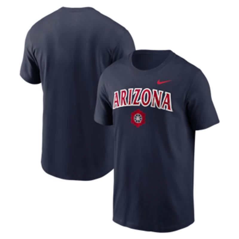 Men's Nike  Navy Arizona Wildcats Space Basketball T-Shirt