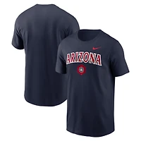 Men's Nike  Navy Arizona Wildcats Space Basketball T-Shirt