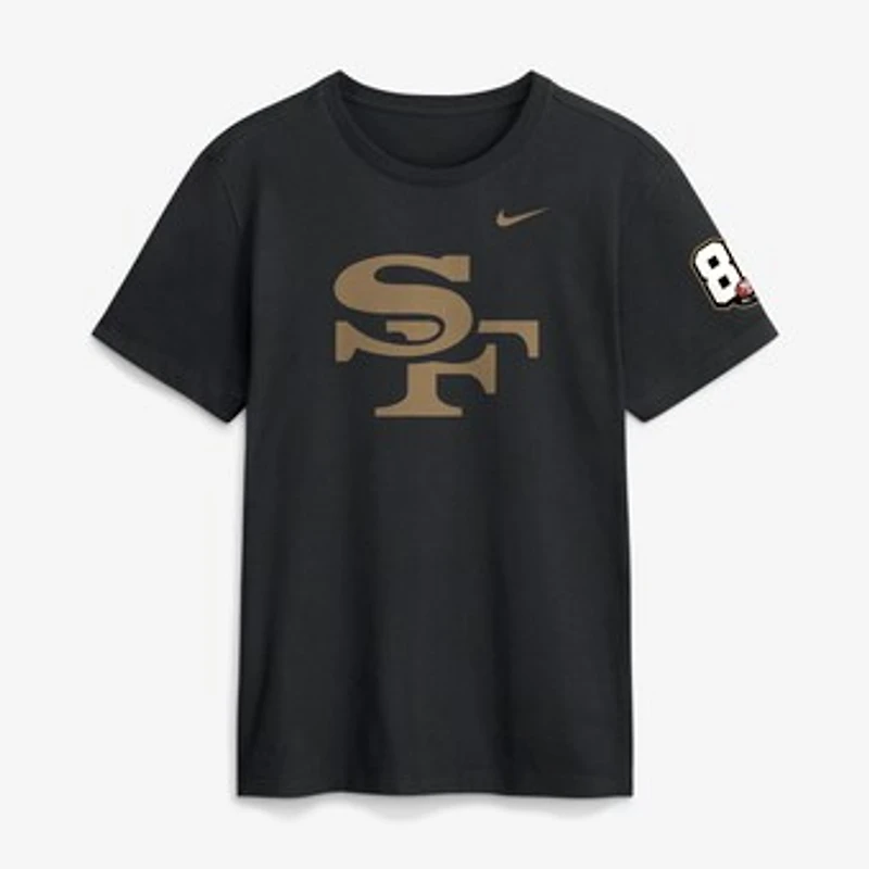 Men's Nike Black San Francisco 49ers 80th Anniversary Third Down Stop T-Shirt