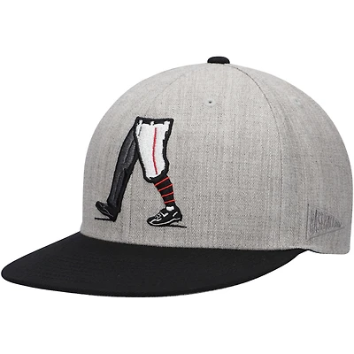 Men's Baseballism Heather Gray Field of Dreams Moonlight Snapback Hat