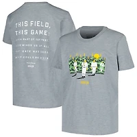 Youth Baseballism  Heather Gray Field of Dreams This Field T-Shirt