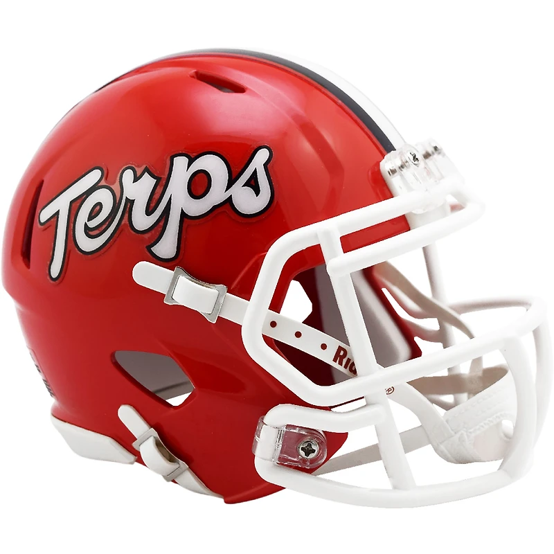 Maryland Terrapins Riddell Terps Logo Speed Mini Helmet