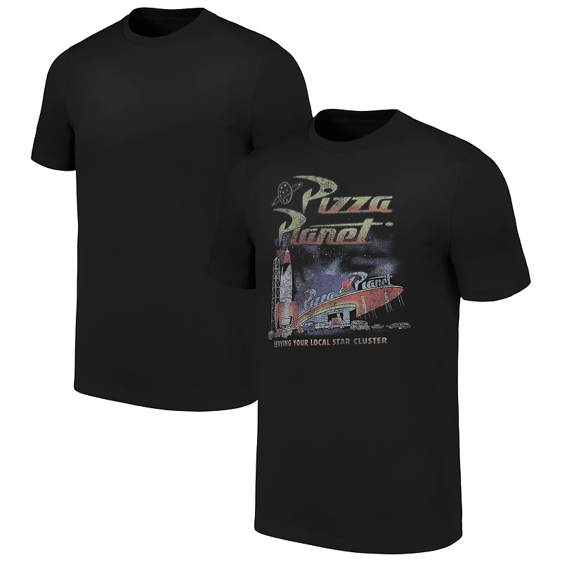 Unisex Black Toy Story Pizza Planet Posse T-Shirt