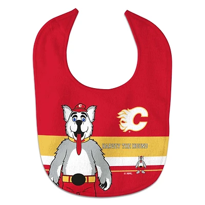 WinCraft Calgary Flames All Pro Mascot Baby Bib
