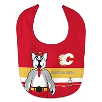 WinCraft Calgary Flames All Pro Mascot Baby Bib
