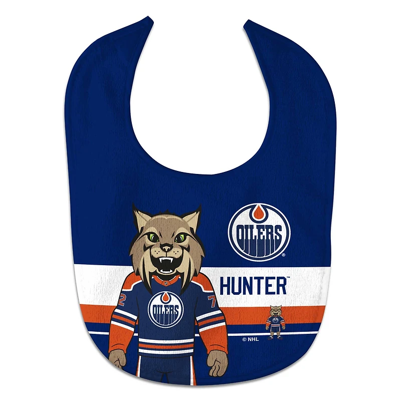 WinCraft Edmonton Oilers All Pro Mascot Baby Bib