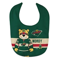 WinCraft Minnesota Wild All Pro Mascot Baby Bib