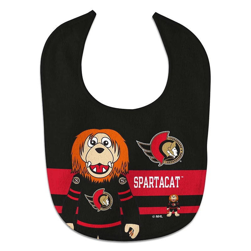 WinCraft Ottawa Senators All Pro Mascot Baby Bib