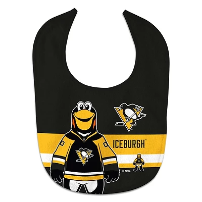 WinCraft Pittsburgh Penguins All Pro Mascot Baby Bib