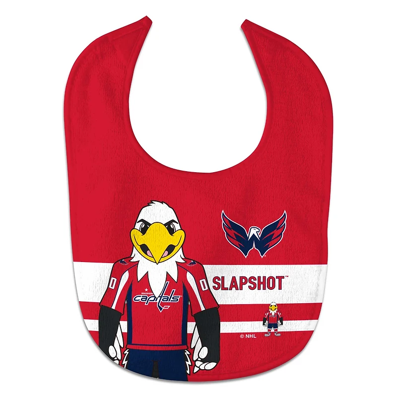 WinCraft Washington Capitals All Pro Mascot Baby Bib