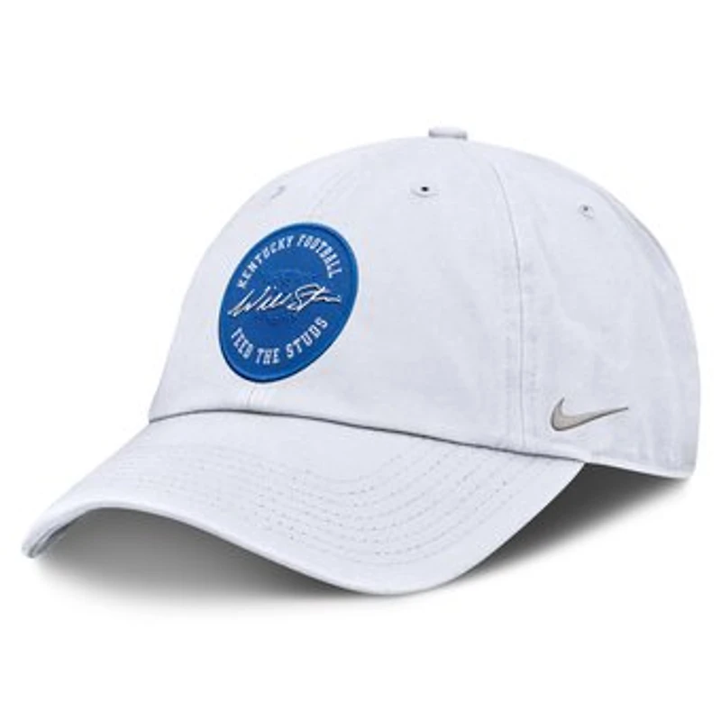 Men's Nike White Kentucky Wildcats Feed The Studs Club Adjustable Hat