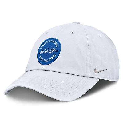 Men's Nike White Kentucky Wildcats Feed The Studs Club Adjustable Hat